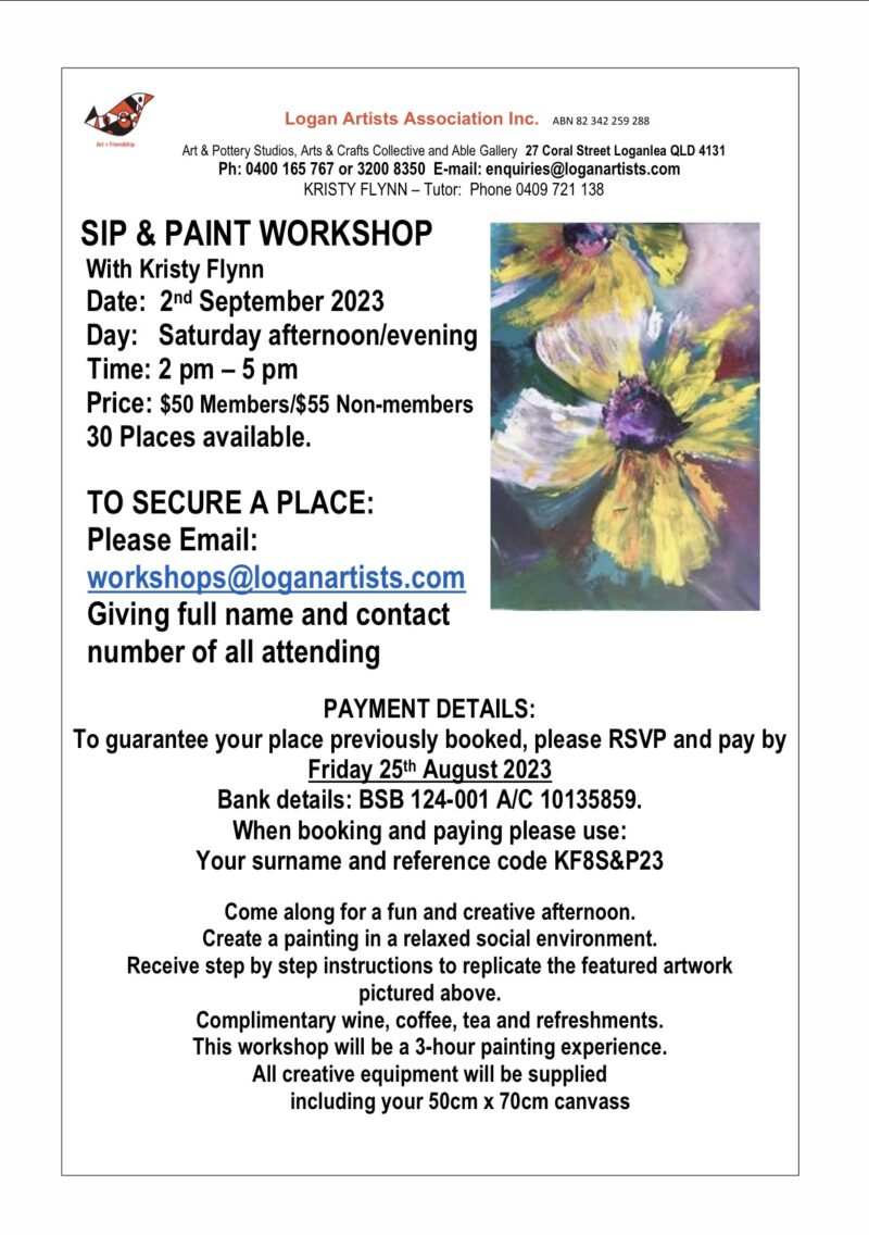 Sip And Paint August